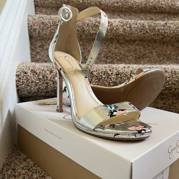 Jessica Simpson Open Toe Heel Sandal - Picture 1 of 7